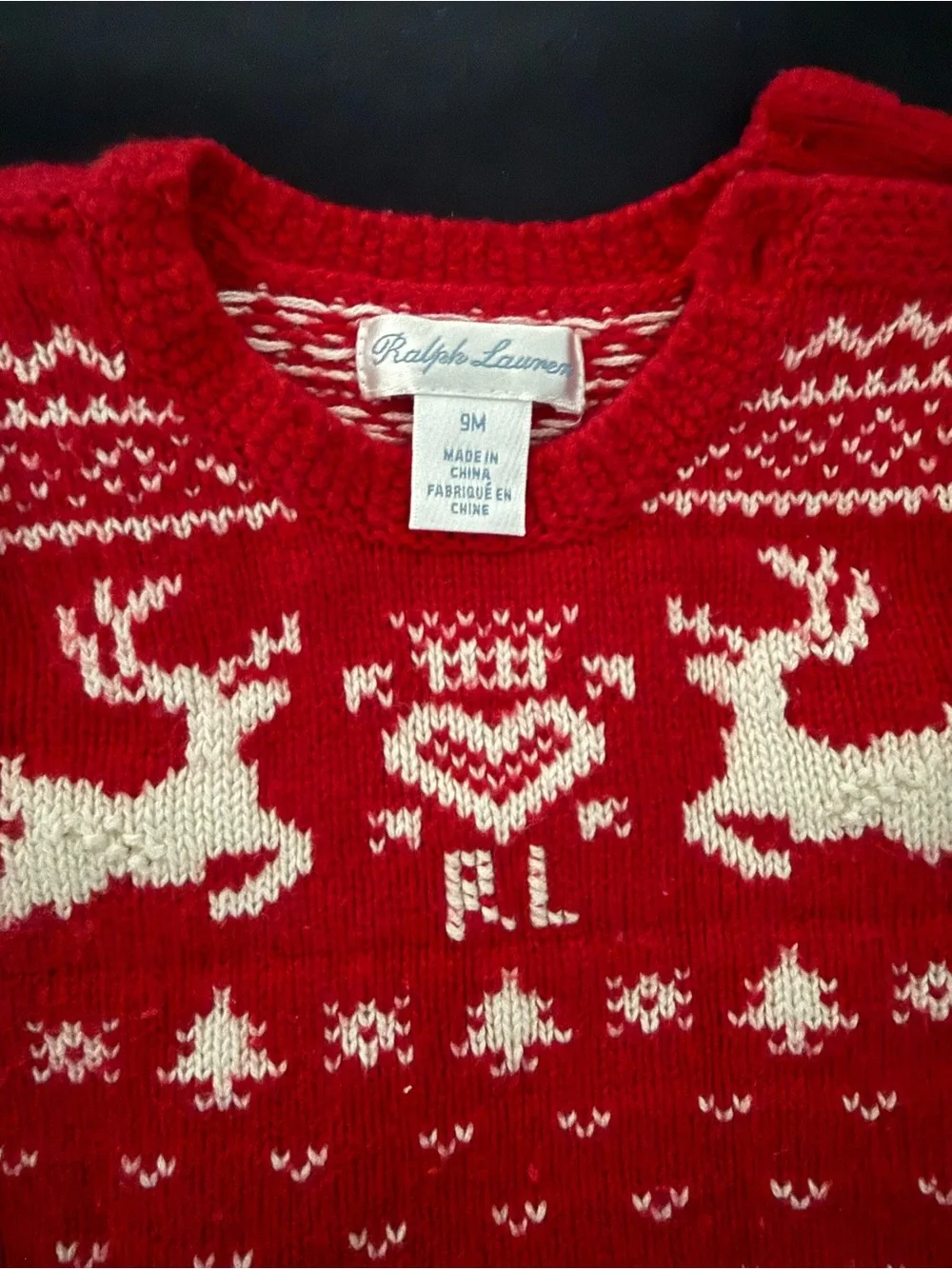 Ralph Lauren mint festive